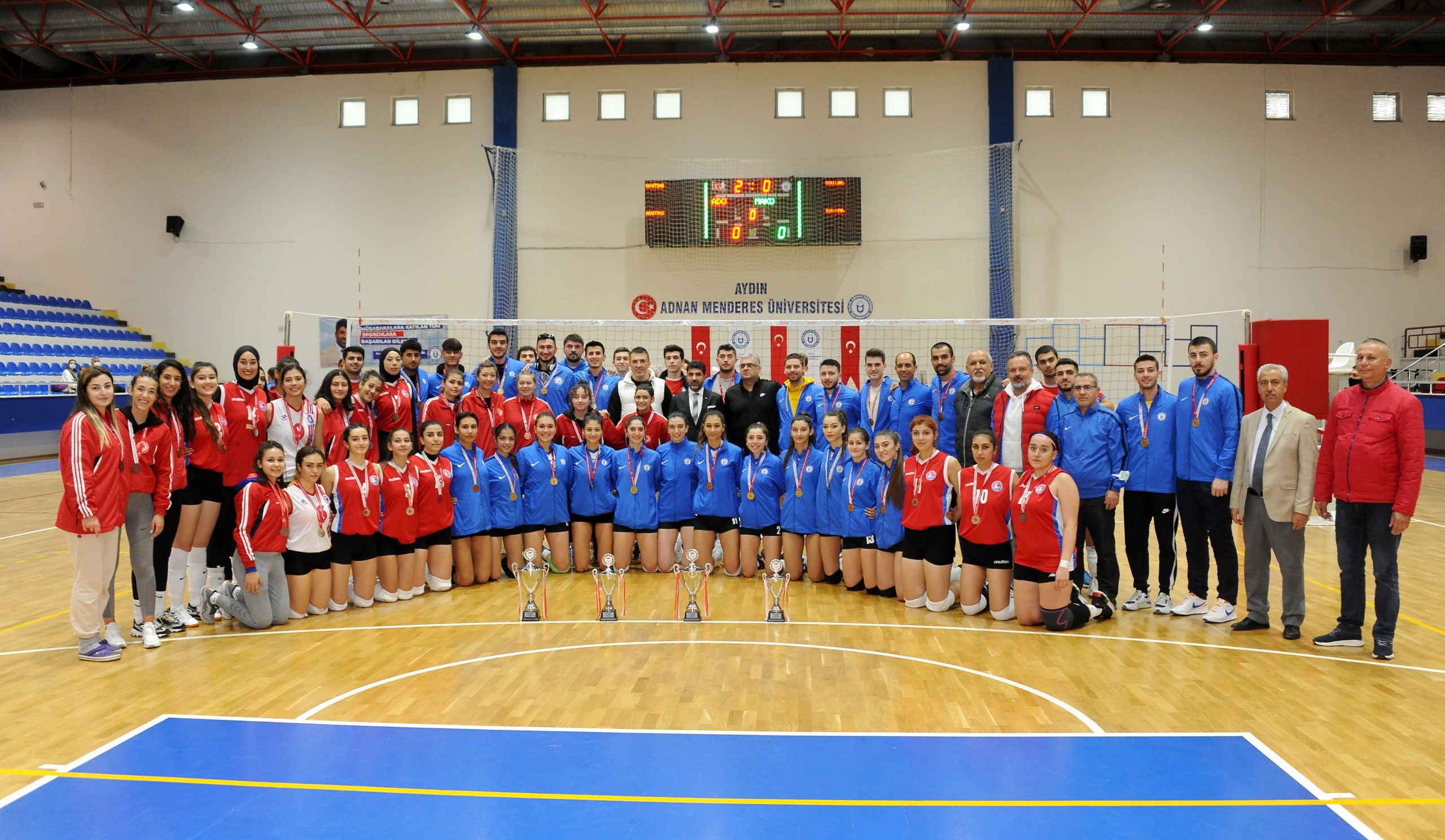 ADÜ Spor Bilimleri Fakültesinden Çifte Şampiyonluk