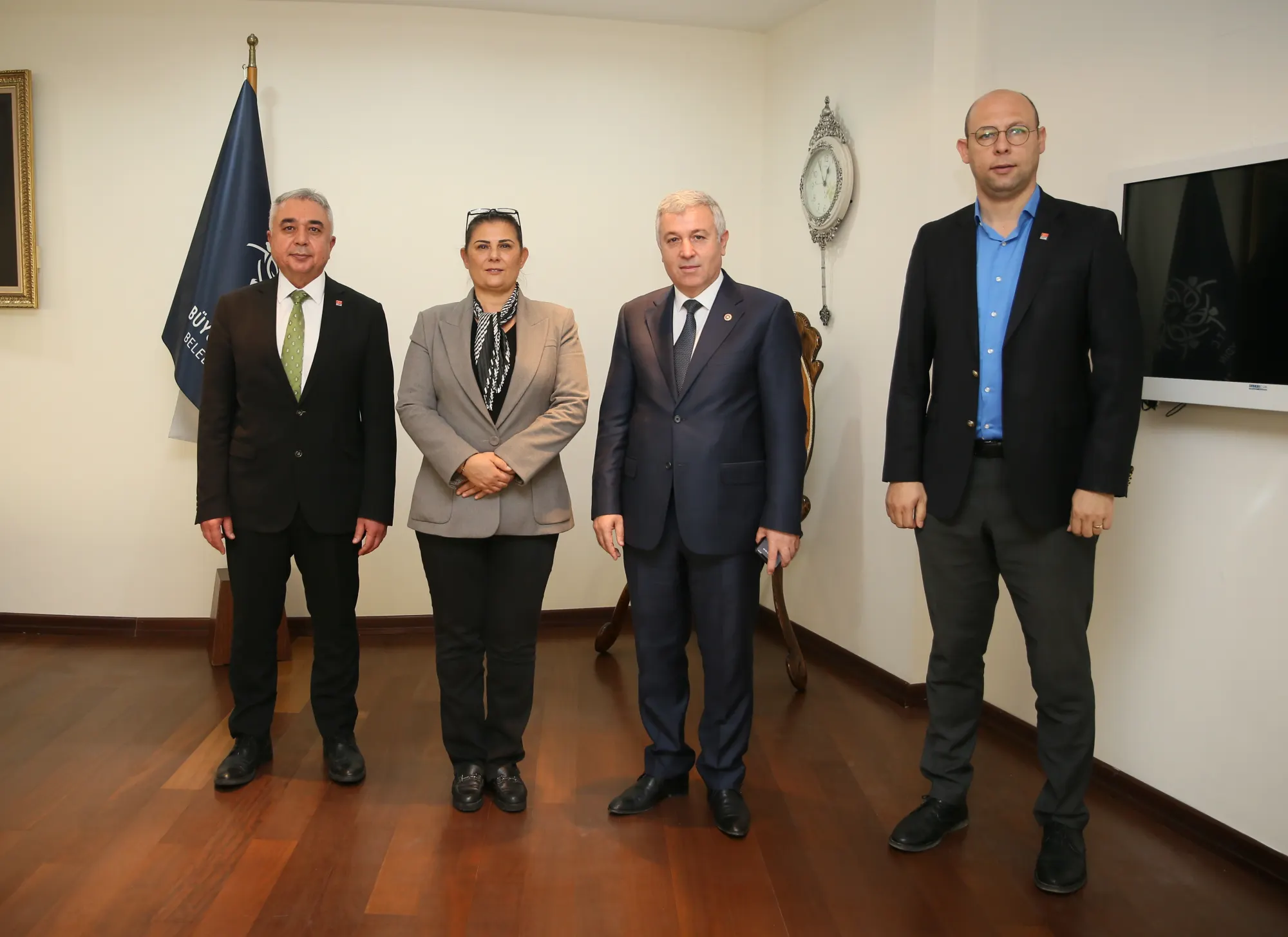 CHP MİLLETVEKİLİ ÇETİN ARIK’TAN BAŞKAN ÇERÇİOĞLU’NA ZİYARET