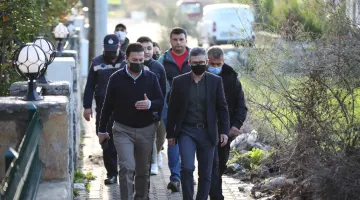 BELEDİYE EKİPLERİ YAĞIŞ SIRASINDA VE SONRASINDA SAHADAYDI