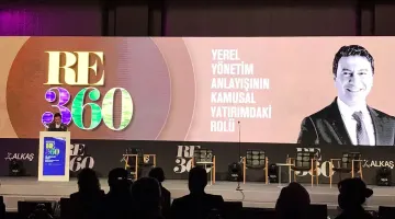 BODRUM BELEDİYE BAŞKANI AHMET ARAS RE360 SEMPOZYUMUNA KATILDI