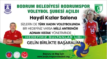 BODRUMSPOR VOLEYBOL ŞUBESİ KURULUŞU BASIN TOPLANTIYLA DUYURULDU