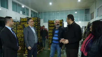 ORTACA’DA ÜRETİCİYE DESTEK