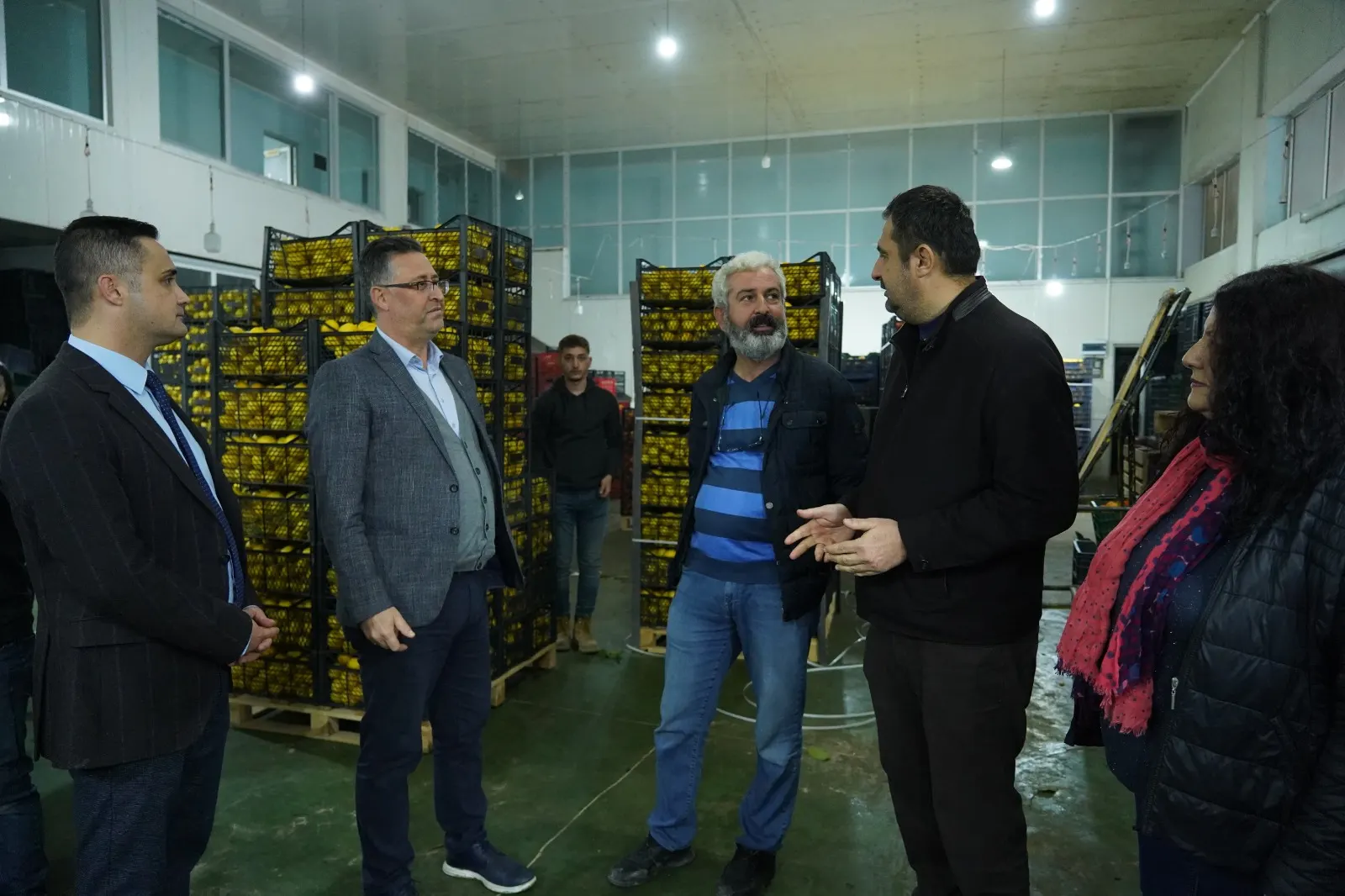 ORTACA’DA ÜRETİCİYE DESTEK