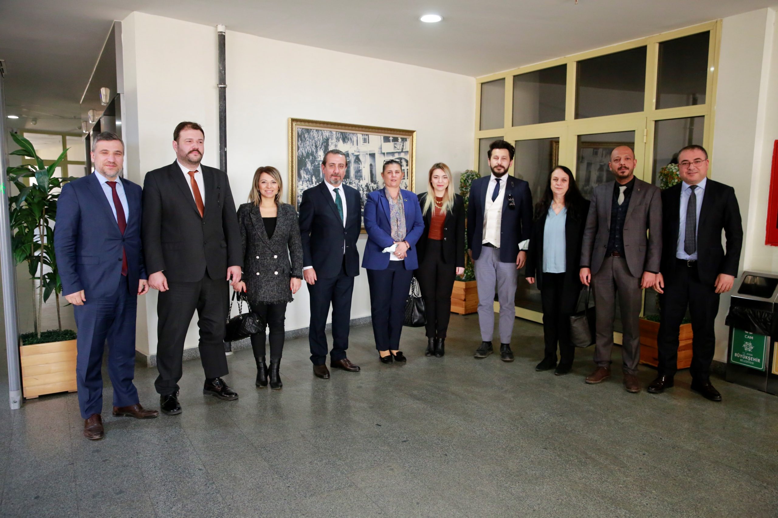 AYDIN BAROSU’NDAN BAŞKAN ÇERÇİOĞLU’NA NEZAKET ZİYARETİ