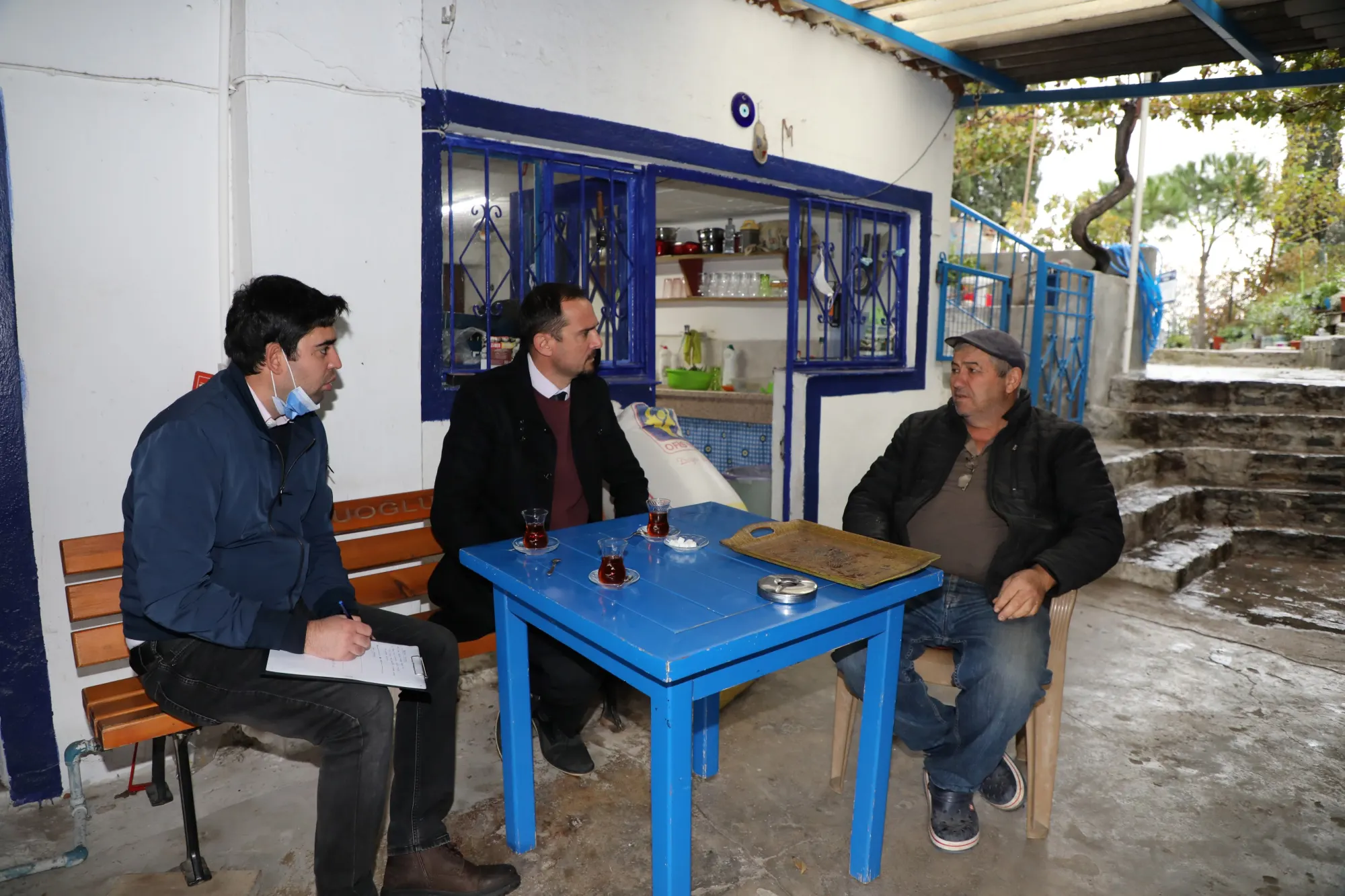 KÜLTÜR VE SOSYAL İŞLER MÜDÜRLÜĞÜ MAHALLE MUHTARLARINI ZİYARET ETTİ