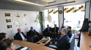 BAŞKAN ATABAY ADM MOTORS’UN AÇILIŞINA KATILDI