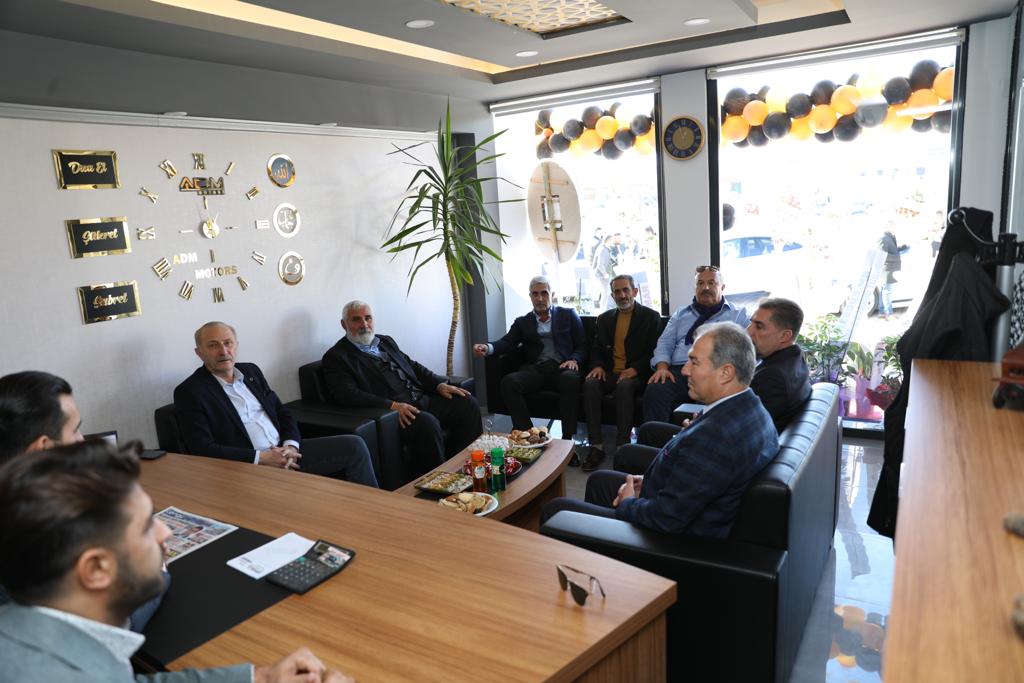 BAŞKAN ATABAY ADM MOTORS’UN AÇILIŞINA KATILDI