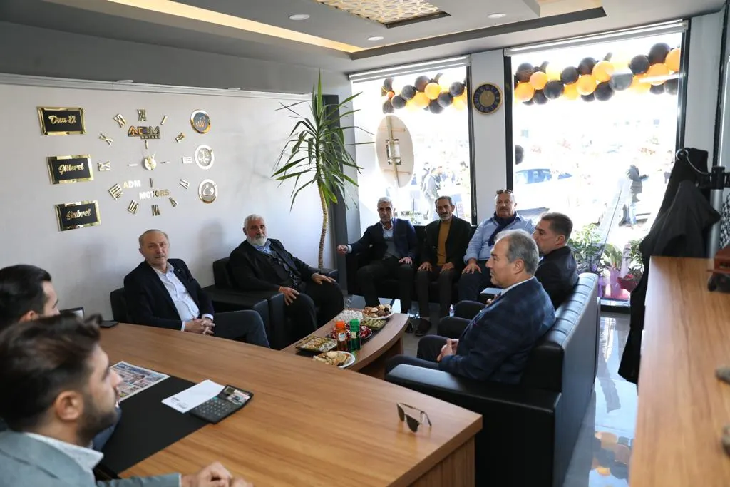 BAŞKAN ATABAY ADM MOTORS’UN AÇILIŞINA KATILDI