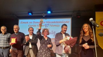 EĞİTİM-SEN 27 YAŞINDA  ” EMEKÇİ İNSANLARIN  TÜRKÜLERİ  OLUR”