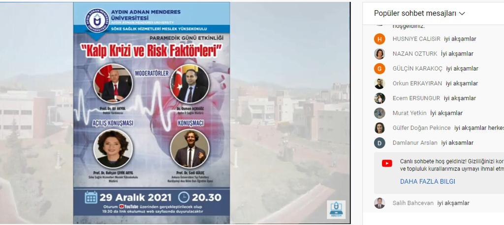 “Kalp Krizi ve Risk Faktörleri” Konulu Paramedik Günü Etkinliği Gerçekleşti