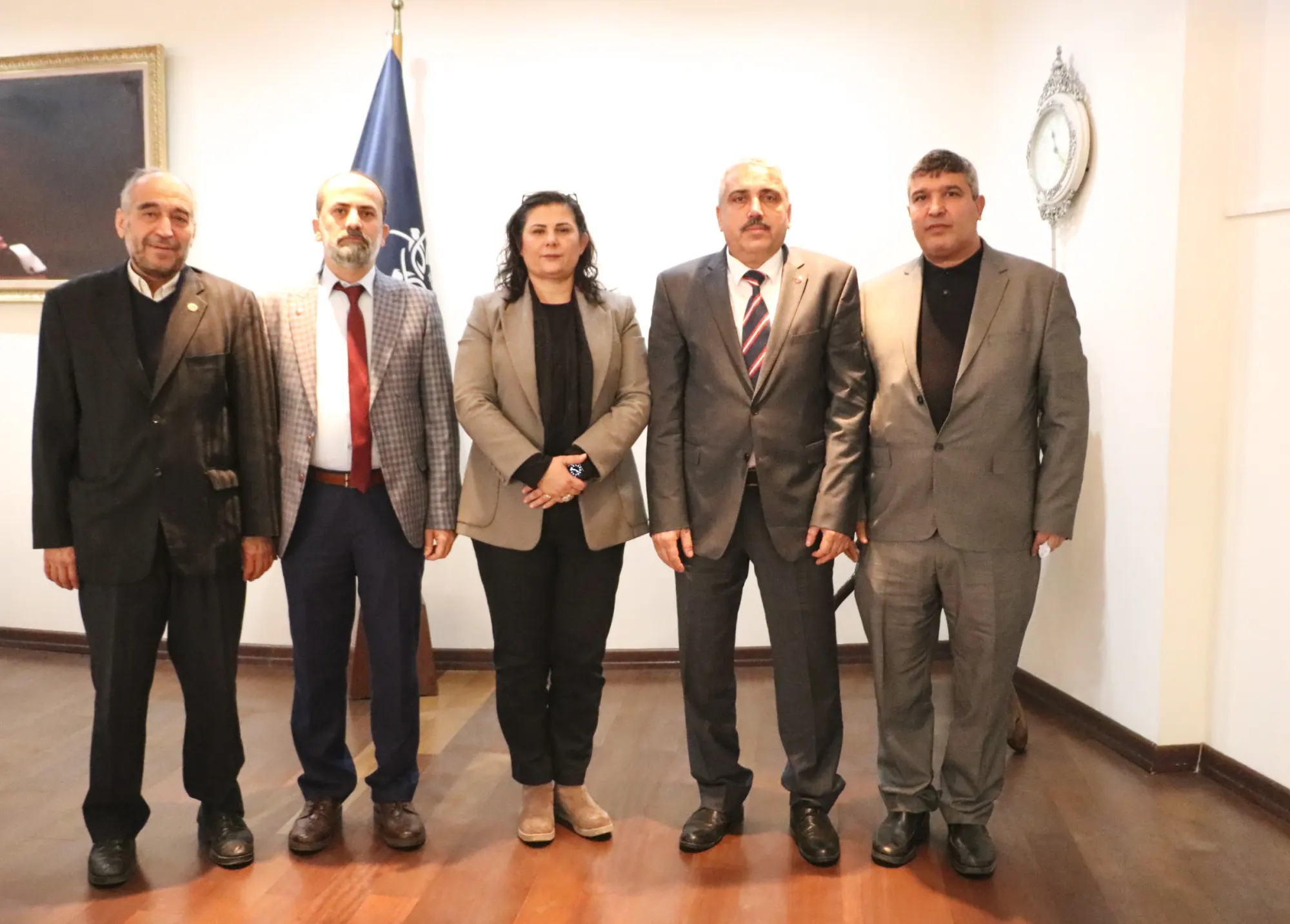 SAADET PARTİSİ AYDIN İL YÖNETİMİNDEN BAŞKAN ÇERÇİOĞLU’NA ZİYARET