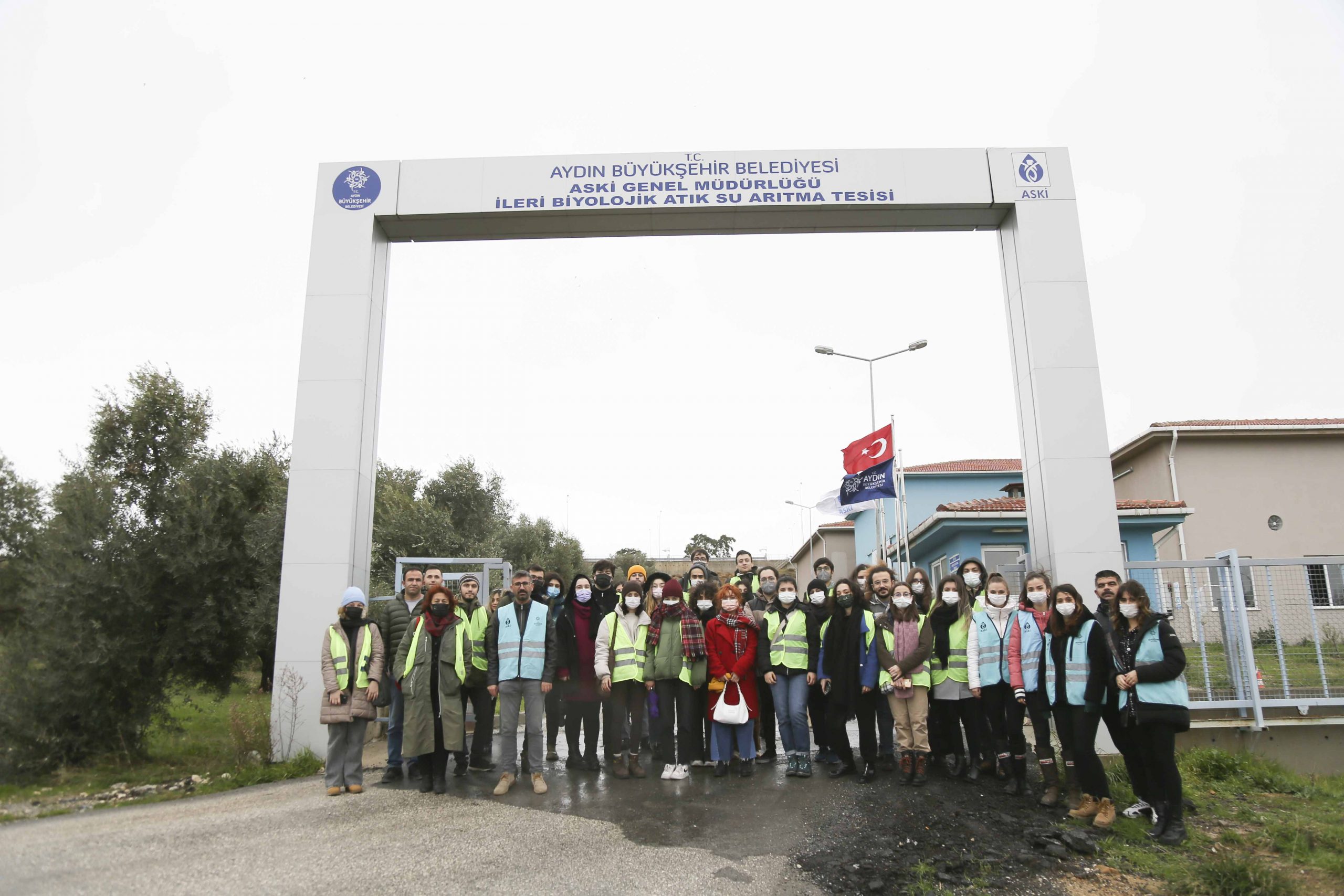 İTÜ ÖĞRENCİLERİNDEN  ABB BİYOLOJİK ARITMA TESİSİNE TEKNİK GEZİ