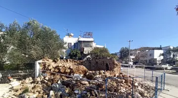 BODRUM BELEDİYESİ, ÇÖKEN SARNIÇ İÇİN HAREKETE GEÇTİ