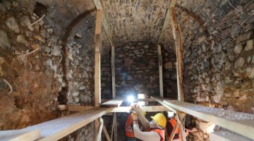 BODRUM BELEDİYESİ BİN 400 YILLIK YAPIYI RESTORE EDİYOR