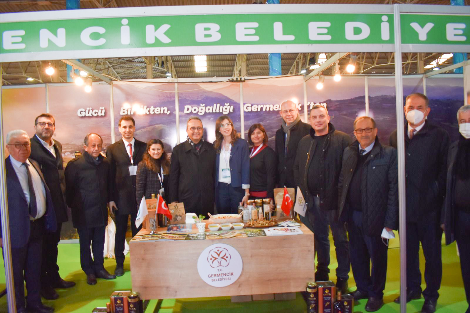 “GERMENCİK BELEDİYESİ STANDINA YOĞUN İLGİ”