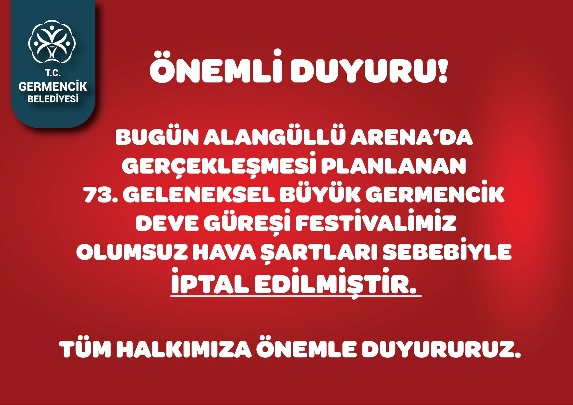 GERMENCİK BELEDİYE BAŞKANI FUAT ÖNDEŞ "KAZANAN ÇİFTÇİLERİMİZ OLDU"