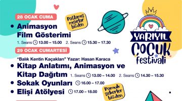EFES SELÇUK BELEDİYESİ’NDEN YARIYIL ÇOCUK FESTİVALİ