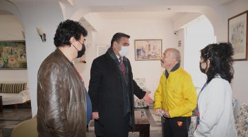 KUŞADASI BELEDİYESİ YÖNETİCİLERİNDEN ANLAMLI ZİYARET