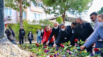 GAZETECİ UĞUR MUMCU DİDİM’DE ANILDI.