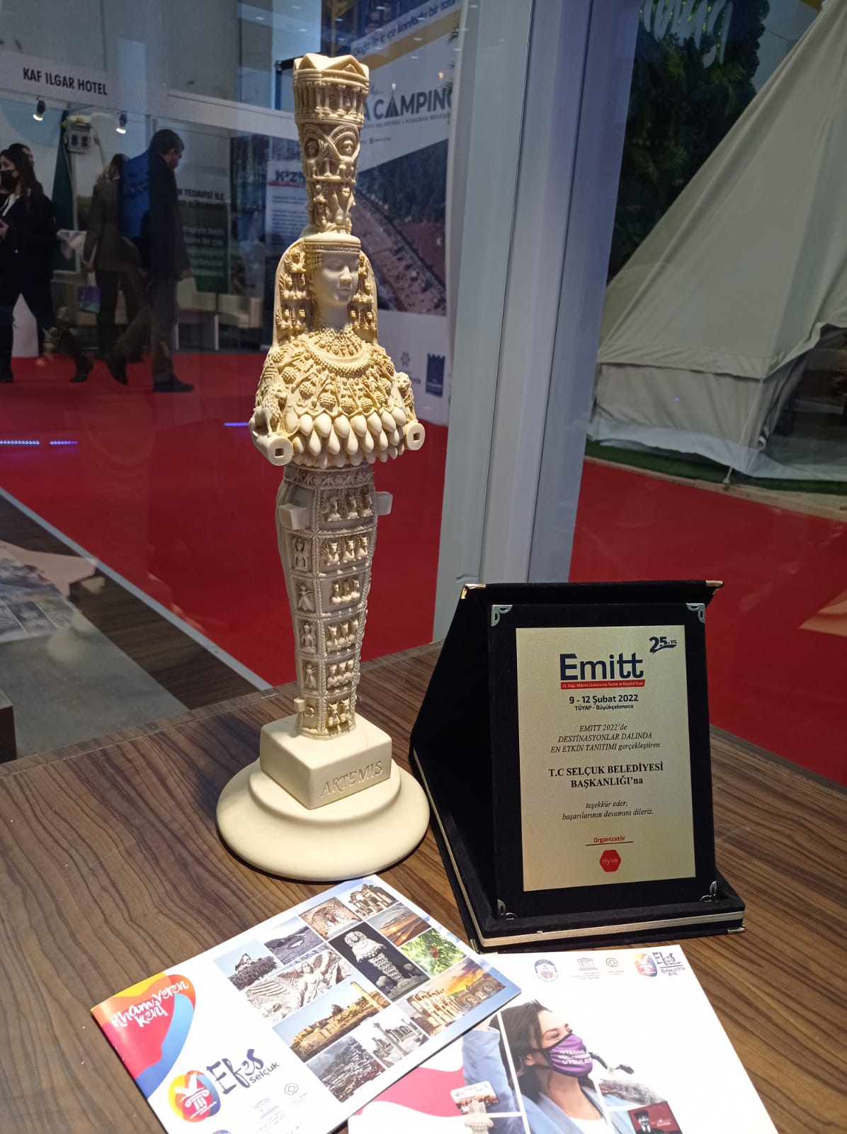 EMITT’DEN EFES SELÇUK BELEDİYESİ’NE ÖDÜL