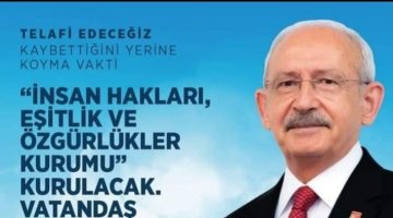 CUMHURİYET HALK PARTİSİNE AÇIK MEKTUP