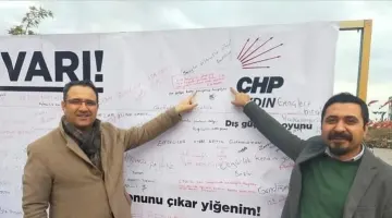 CHP GENÇLİĞİ ” BU DUVAR ZAM DUVARINIZ”