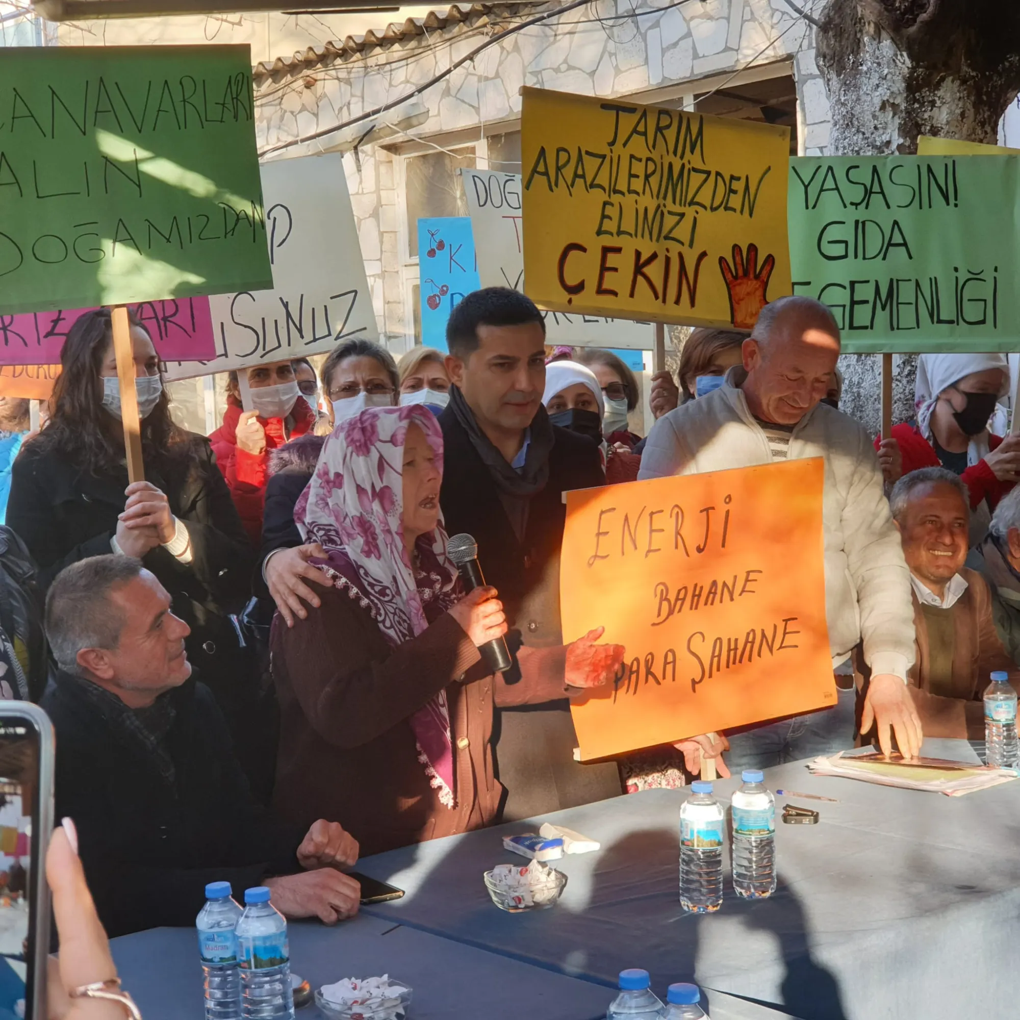 BAŞKAN ÖMER GÜNEL GES’E KARŞI