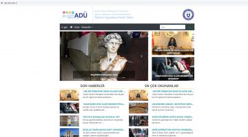 ADÜ İletişim Fakültesi Haber Sitesi Yayın Hayatına Başladı