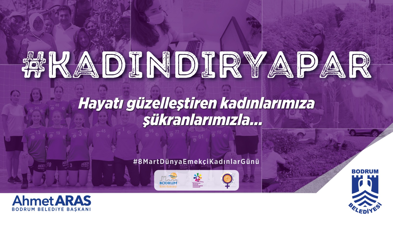 BODRUM’DA “8 MART” ETKİNLİKLERİ