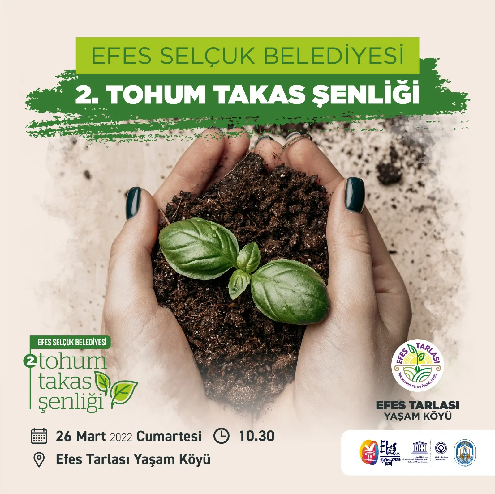 EFES SELÇUK’TA TOHUM TAKAS ŞENLİĞİ