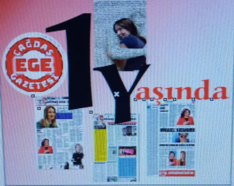 ÇAĞDAŞ EGE GAZETESİ 1 YAŞINDA