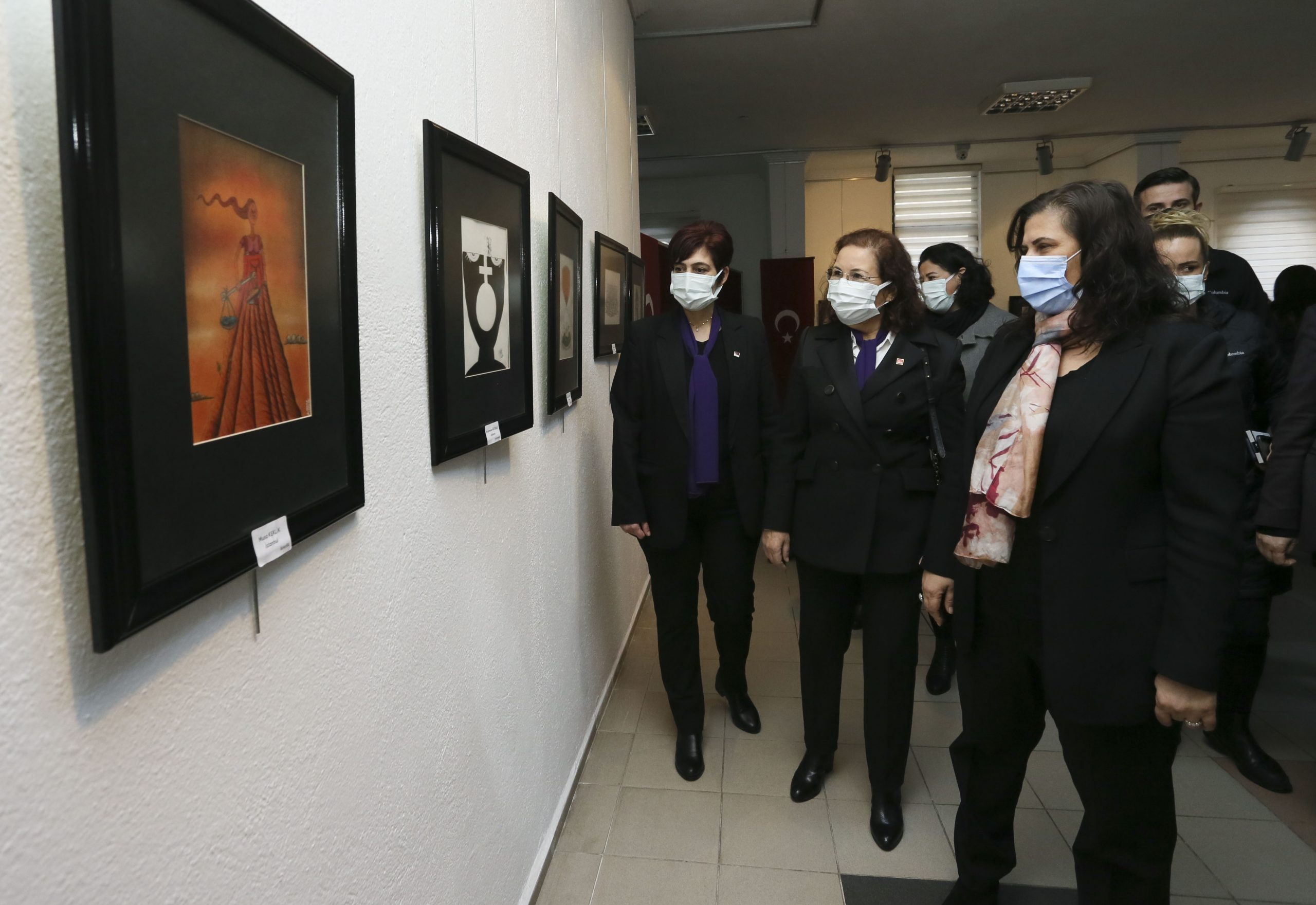 8 MART DÜNYA EMEKÇİ KADINLAR GÜNÜ KARİKATÜR SERGİSİ