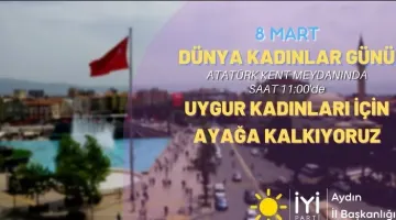 İYİ  PARTİ  8 MART BİLDİRİSİ