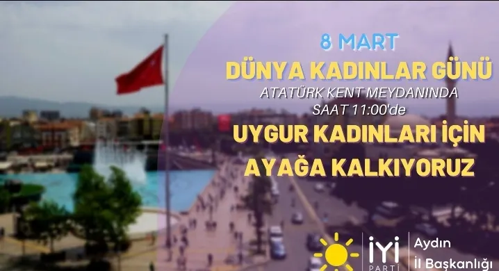 İYİ  PARTİ  8 MART BİLDİRİSİ