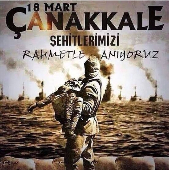 O BÜYÜK DAVANIN KAHRAMANLARINA’’ ÇANAKKALE’