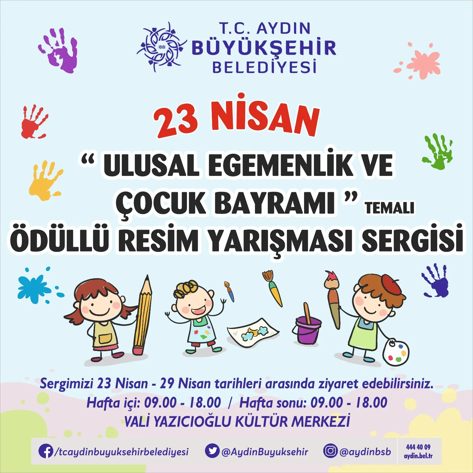 AYDIN BÜYÜKŞEHİR BELEDİYESİ 23 NİSAN’I COŞKUYLA KUTLAYACAK