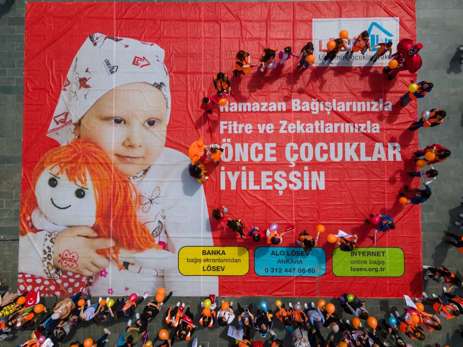 LÖSEV’LE ELELE SAĞLIKLI  GÜNLERE