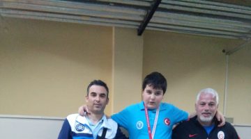 OTİZMLİ ŞÜKRÜ MERT ÇELİK, AYDIN İL ŞAMPİYONU OLDU