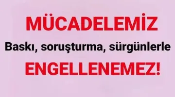 DİDİM  EĞİTİM-SEN’ DEN ÇAĞRI VAR