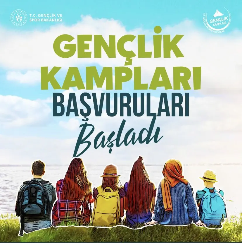GENÇLİK KAMPLARI BAŞVURULARI BAŞLADI