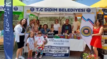 DİDİM AMERİKAN KÜLTÜR KOLEJLERİNDEN LÖSEVE ÖNEMLİ BİR KATKI