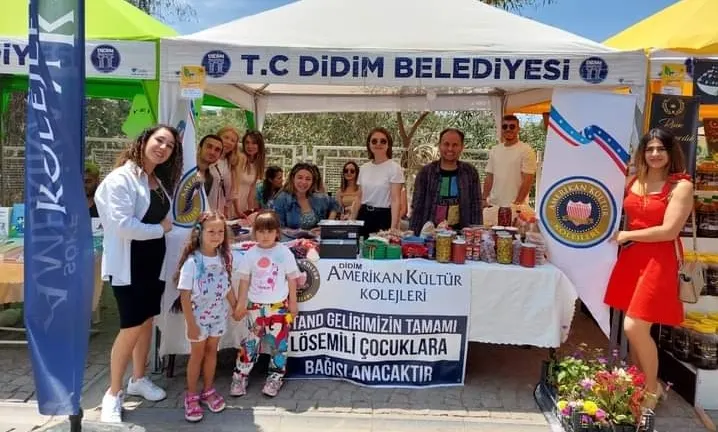 DİDİM AMERİKAN KÜLTÜR KOLEJLERİNDEN LÖSEVE ÖNEMLİ BİR KATKI