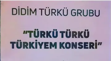 DİDİM TÜRKÜ  GRUBU ” İYİ  İNSANLARIN  TÜRKÜLERİ  OLUR”