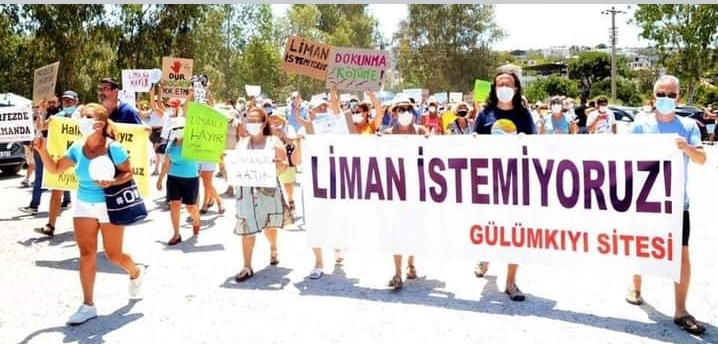 İASOS CENNET KALSIN” LİMANA  HAYIR”