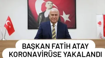 MEHMET FATİH  ATAY KORONAVİRÜSE YAKALANDI