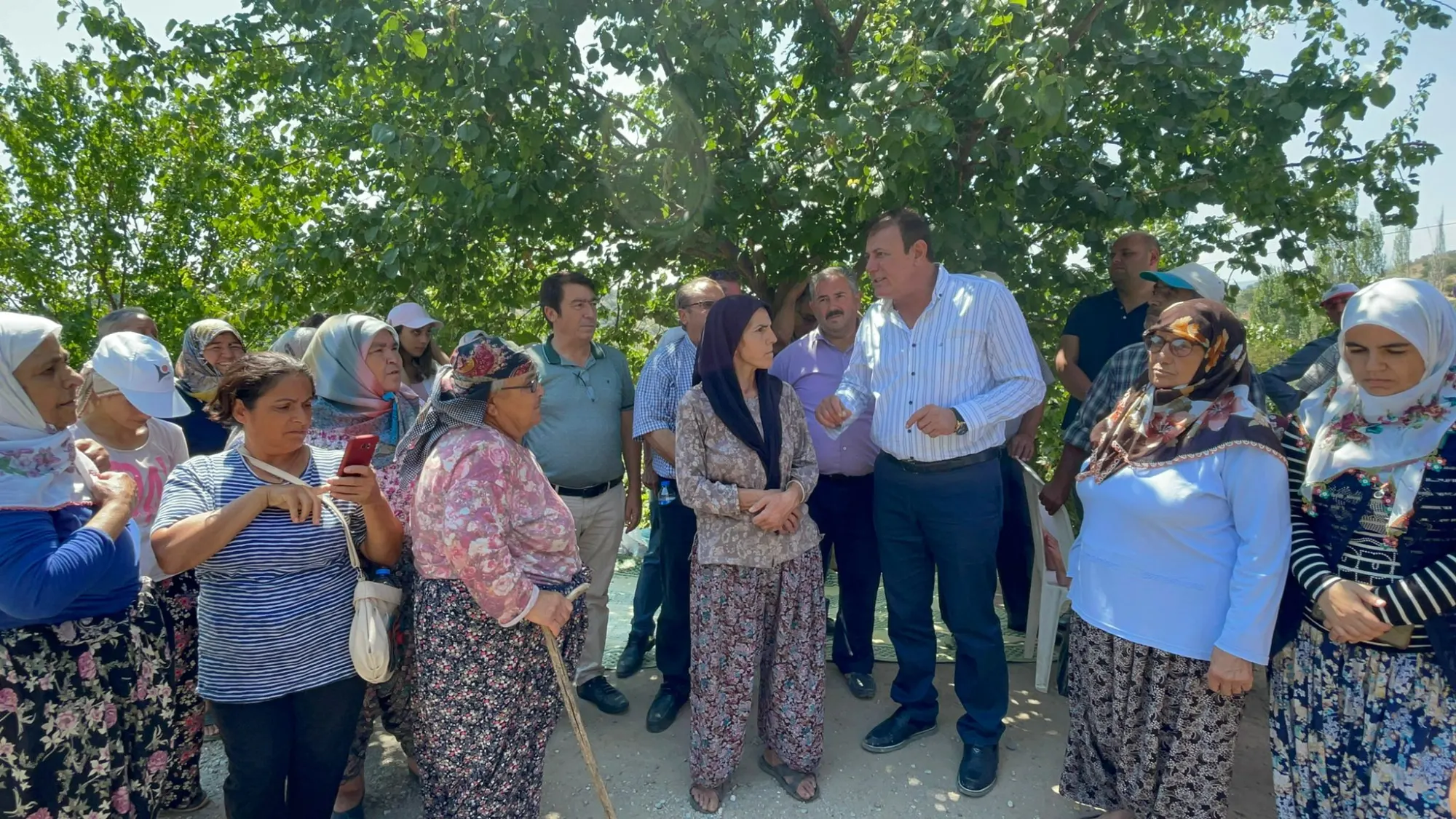 HUSEYİN  YILDIZ JES MÜCADELESİNİ YALNIZ BIRAKMADI