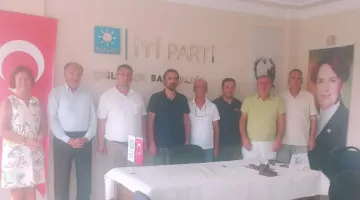 İYİ  PARTİYE  GÖÇMEN  DERNEĞİNDEN  ZİYARET