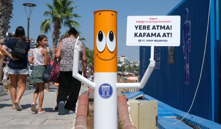 DİDİM BELEDİYESİ  FARKI “YERE ATMA KAFAMA AT”