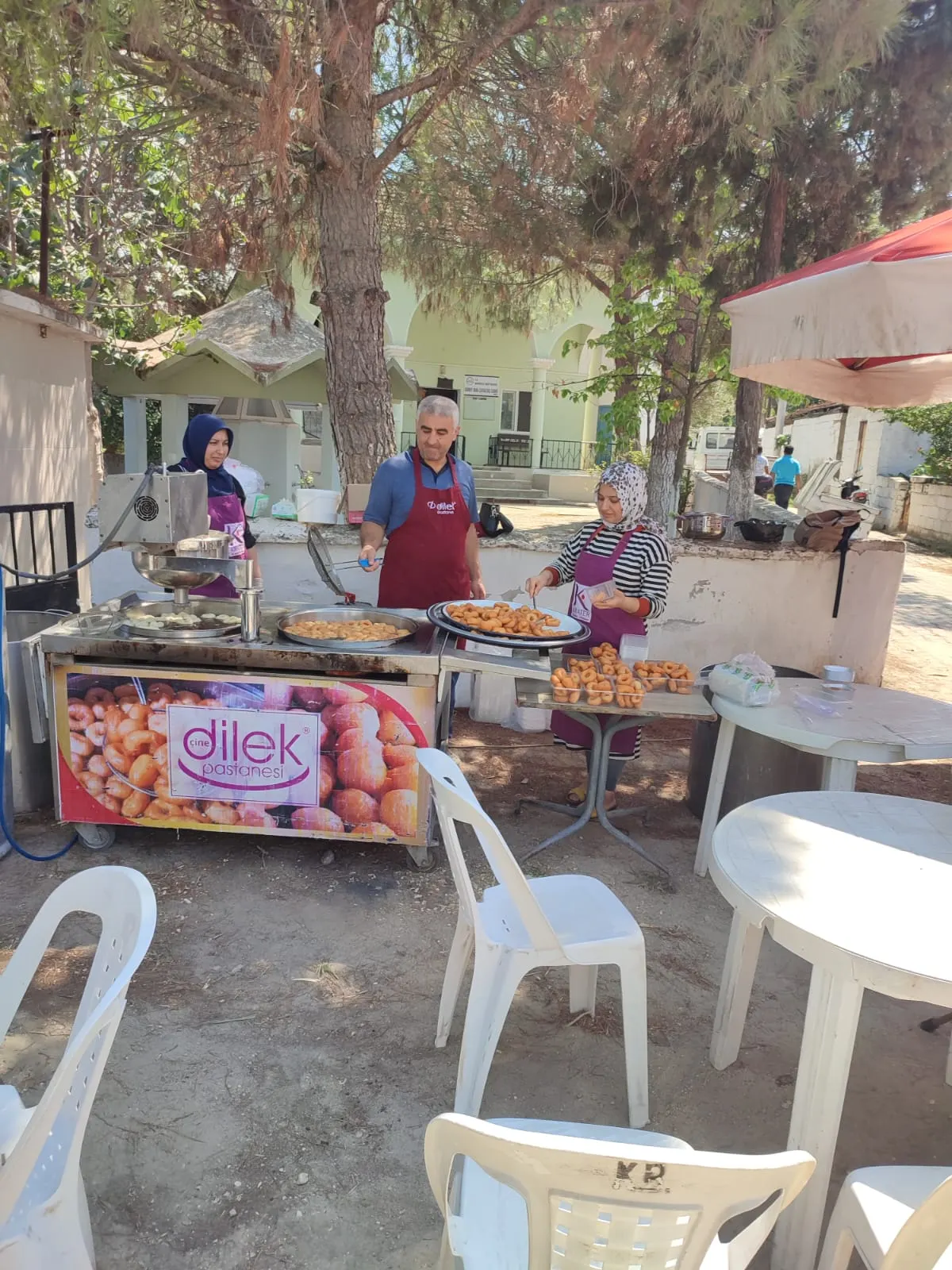 KARPUZLU GÜNEY KÖYDE  GAZİ  VE ŞEHİTLERE LOKMA DÖKÜLDÜ