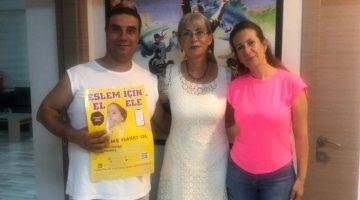 BİZ BÜYÜK BİR AİLEYİZ “ESLEM BEBEK İÇİN EL ELE”